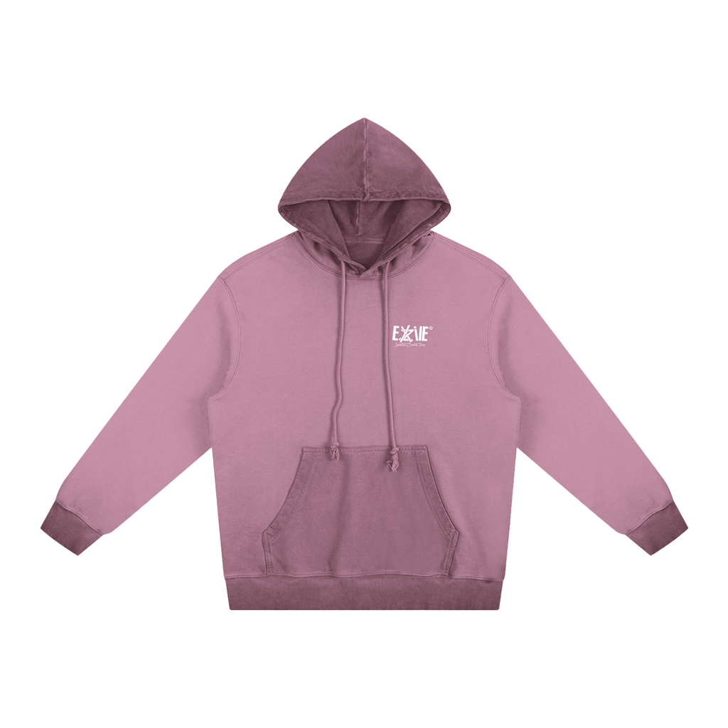 Ombre Stone Washed Colorpointed Hoodie