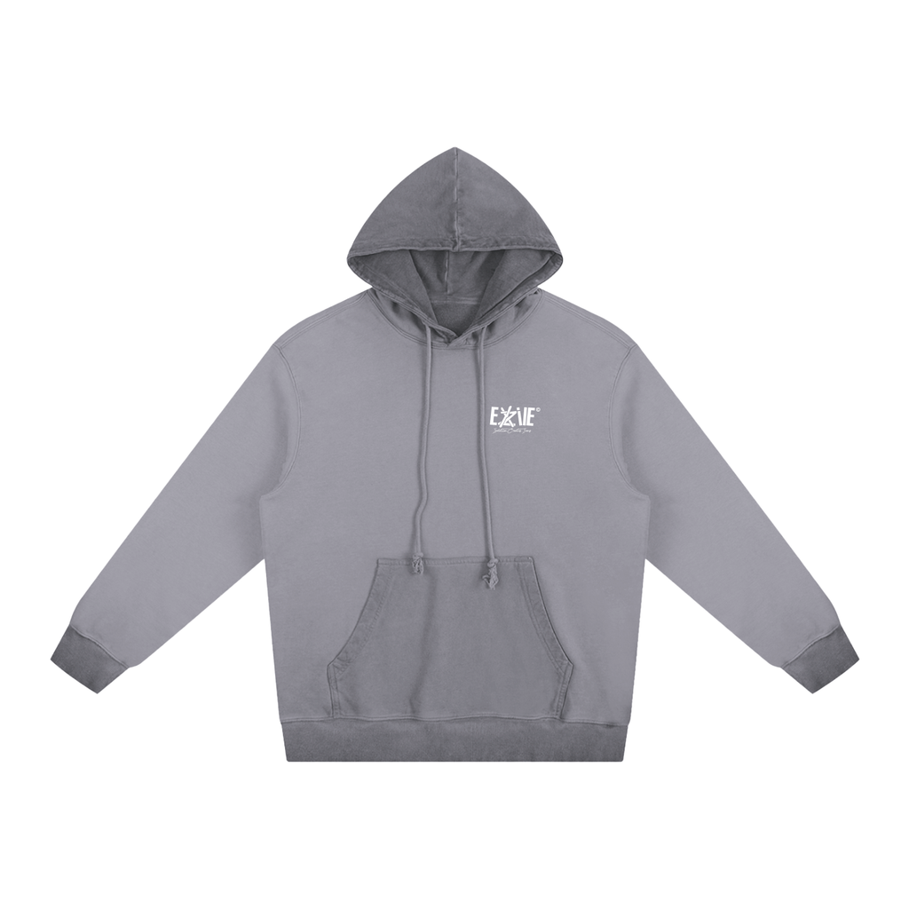 Ombre Stone Washed Colorpointed Hoodie
