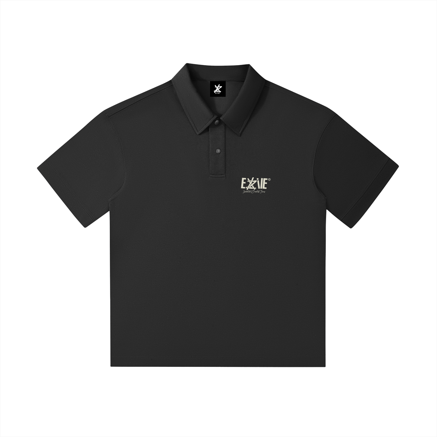Drop Shoulder Short-Sleeve Polo