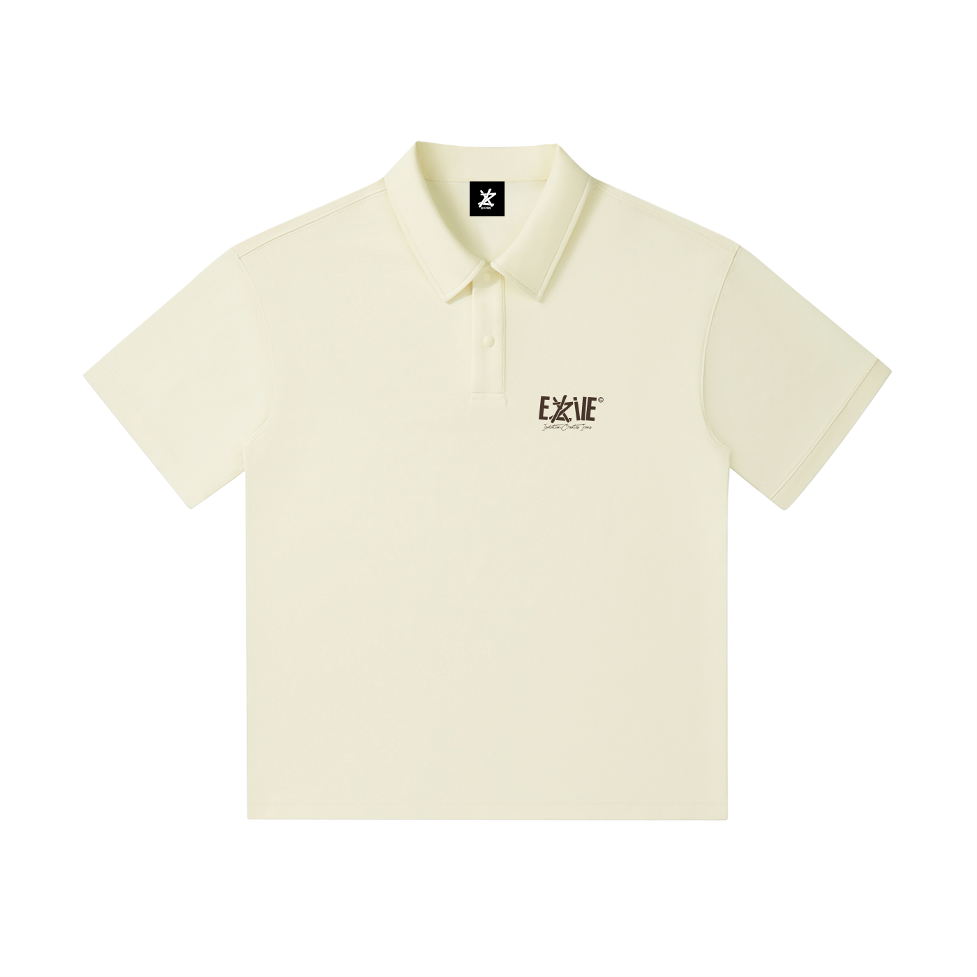 Drop Shoulder Short-Sleeve Polo